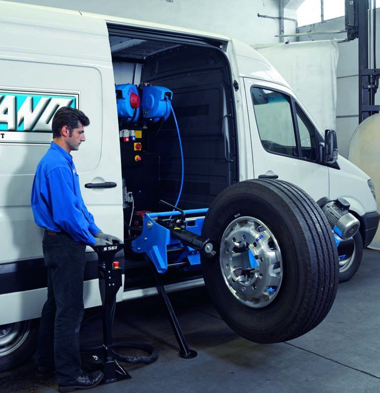 Оборудование для передвижного / мобильного шиномонтажа